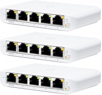 Купити комутатор Ubiquiti UniFi Switch Flex Mini (3-pack)  за ціною від 4681 грн.