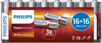 Купить аккумулятор / батарейка Philips Power Alkaline 32xAA  по цене от 429 грн.
