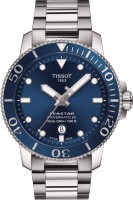 Купить наручные часы TISSOT Seastar 1000 Powermatic 80 T120.407.11.041.03  по цене от 34590 грн.