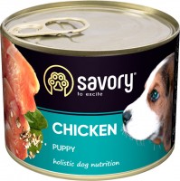 Купити корм для собак Savory Puppy All Breeds Chicken Pate 200 g  за ціною від 79 грн.
