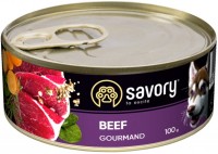 Купить корм для собак Savory Gourmand Beef Pate 100 g  по цене от 47 грн.