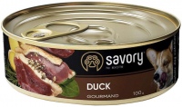 Купить корм для собак Savory Gourmand Duck Pate 100 g  по цене от 38 грн.