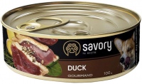 Купити корм для собак Savory Gourmand Duck Pate 100 g  за ціною від 50 грн.