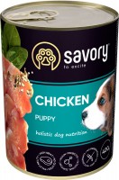 Купити корм для собак Savory Puppy All Breeds Chicken Pate 400 g  за ціною від 102 грн.