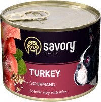 Купити корм для собак Savory Gourmand Turkey Pate 200 g  за ціною від 71 грн.