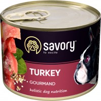 Купити корм для собак Savory Gourmand Turkey Pate 200 g  за ціною від 73 грн.