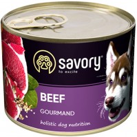 Купити корм для собак Savory Gourmand Beef Pate 200 g  за ціною від 79 грн.