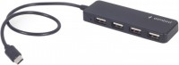 Купити кардридер / USB-хаб Gembird UHB-CM-U2P4-01  за ціною від 157 грн.