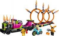 Купить конструктор Lego Stunt Truck and Ring of Fire Challenge 60357: цена от 1755 грн.