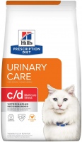 Купити корм для кішок Hills PD c/d Urinary Care Stress Chicken 1.5 kg  за ціною від 1027 грн.