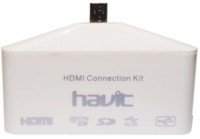 Купить кардридер / USB-хаб Havit HV-MAC07: цена от 389 грн.