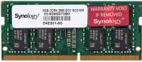 Купити оперативна пам'ять Synology DDR4 SO-DIMM 1x8Gb (D4ES01-8G) за ціною від 9099 грн.