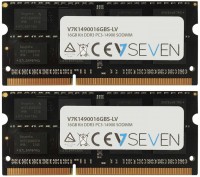 Купити оперативна пам'ять V7 Notebook DDR3 2x8Gb (V7K1490016GBS-LV) за ціною від 1704 грн.