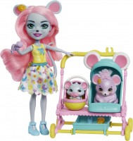 Купить лялька Enchantimals Mouse Baby Buggy HKR57: цена от 1183 грн.