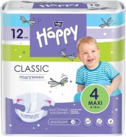 Купити підгузки Bella Baby Happy Classic Diapers Maxi 4 (/ 12 pcs) за ціною від 99 грн.
