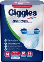 Купить подгузники Giggles Adult Pants M (/ 10 pcs) по цене от 229 грн.