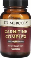 Купити спалювач жиру Dr Mercola Carnitine Complex 60 cap  за ціною від 1565 грн.