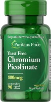 Купить спалювач жиру Puritans Pride Chromium Picolinate 800 mcg 90 tab: цена от 310 грн.