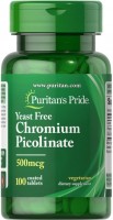 Купити спалювач жиру Puritans Pride Chromium Picolinate 500 mcg 100 tab  за ціною від 230 грн.