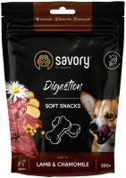 Купити корм для собак Savory Soft Snacks Digestion Lamb 200 g  за ціною від 186 грн.