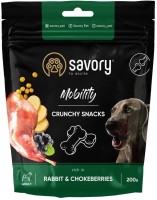Купити корм для собак Savory Crunchy Snacks Mobility Rabbit 200 g  за ціною від 140 грн.