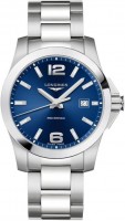 Купить наручний годинник Longines Conquest L3.759.4.96.6: цена от 43520 грн.