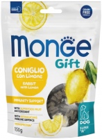 Купити корм для собак Monge Gift Adult Rabbit with Lemon 150 g  за ціною від 260 грн.