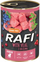 Купить корм для собак Rafi Junior Grain Free Veal Canned 400 g  по цене от 85 грн.
