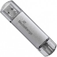 Купити USB-флешка MediaRange USB 3.0 Combo Flash Drive, with USB Type-C (16Gb) за ціною від 206 грн.