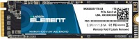 Купити SSD Mushkin Element M.2 PCI-E (MKNSSDEV1TB-D8) за ціною від 2150 грн.