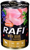 Купить корм для собак Rafi Adult Grain Free Quail Canned 400 g: цена от 75 грн.