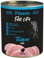 Купити корм для собак Fitmin For Life Turkey Pate 800 g  за ціною від 220 грн.