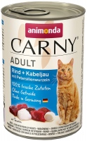Купити корм для кішок Animonda Adult Carny Beef/Cod with Parsley Roots 400 g  за ціною від 98 грн.