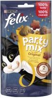 Купить корм для кошек Felix Party Mix Original 60 g  по цене от 38 грн.