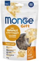 Купити корм для кішок Monge Gift Fussy Pork with Cheese 60 g  за ціною від 117 грн.