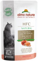 Купити корм для кішок Almo Nature HFC Natural Salmon/Pumpkin 55 g  за ціною від 57 грн.