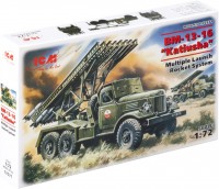 Купить сборная модель ICM BM-13-16 Katiusha (1:72)  по цене от 367 грн.