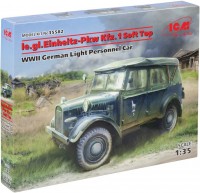 Купити збірна модель ICM Le.gl.Einheits-Pkw Kfz.1 Soft Top (1:35)  за ціною від 1242 грн.