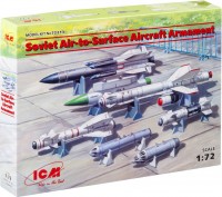 Купити збірна модель ICM Soviet Air-to-Surface Aircraft Armament (1:72)  за ціною від 369 грн.