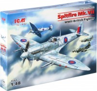 Купить збірна модель ICM Spitfire Mk.VII (1:48): цена от 537 грн.