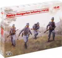 Купити збірна модель ICM Austro-Hungarian Infantry (1914) (1:35)  за ціною від 409 грн.