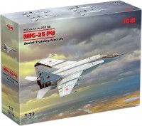 Купить сборная модель ICM MiG-25PU (1:72)  по цене от 1148 грн.