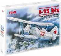 Купить сборная модель ICM I-15 Bis (winter version) (1:72)  по цене от 339 грн.