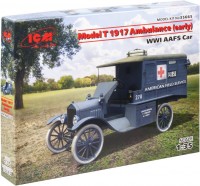 Купити збірна модель ICM Model T 1917 Ambulance (early) (1:35)  за ціною від 963 грн.
