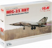 Купить сборная модель ICM MiG-25 RBT (1:72)  по цене от 1148 грн.
