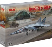Купить сборная модель ICM MiG-25 RBF (1:72)  по цене от 1148 грн.