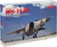 Купить збірна модель ICM MiG-25 RB (1:48): цена от 2072 грн.