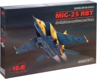 Купить сборная модель ICM MiG-25 RBT (1:48)  по цене от 2031 грн.