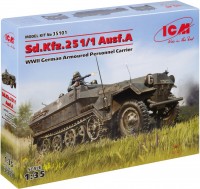Купить збірна модель ICM Sd.Kfz.251/1 Ausf.A (1:35): цена от 1283 грн.