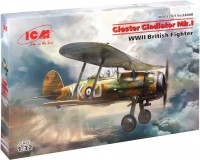 Купить збірна модель ICM Gloster Gladiator Mk.I (1:32): цена от 1895 грн.